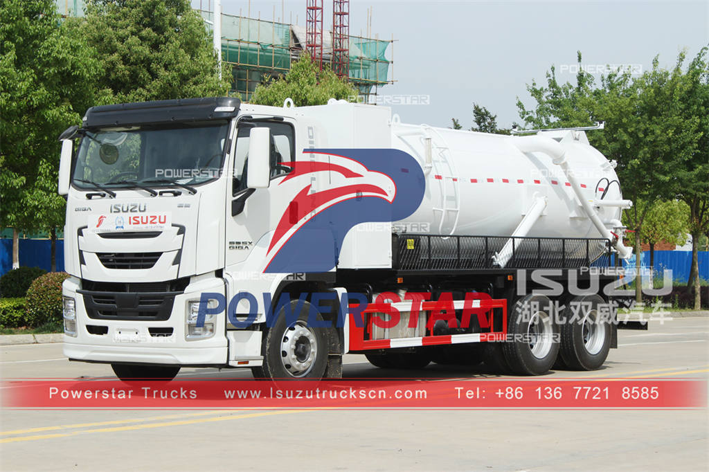 Truk limbah vakum ISUZU dijual