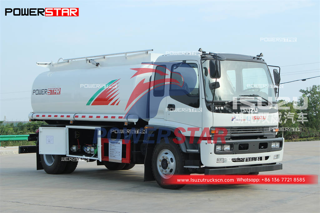 Bowser bahan bakar ISUZU FTR 12CBM berkualitas tinggi dengan harga terbaik