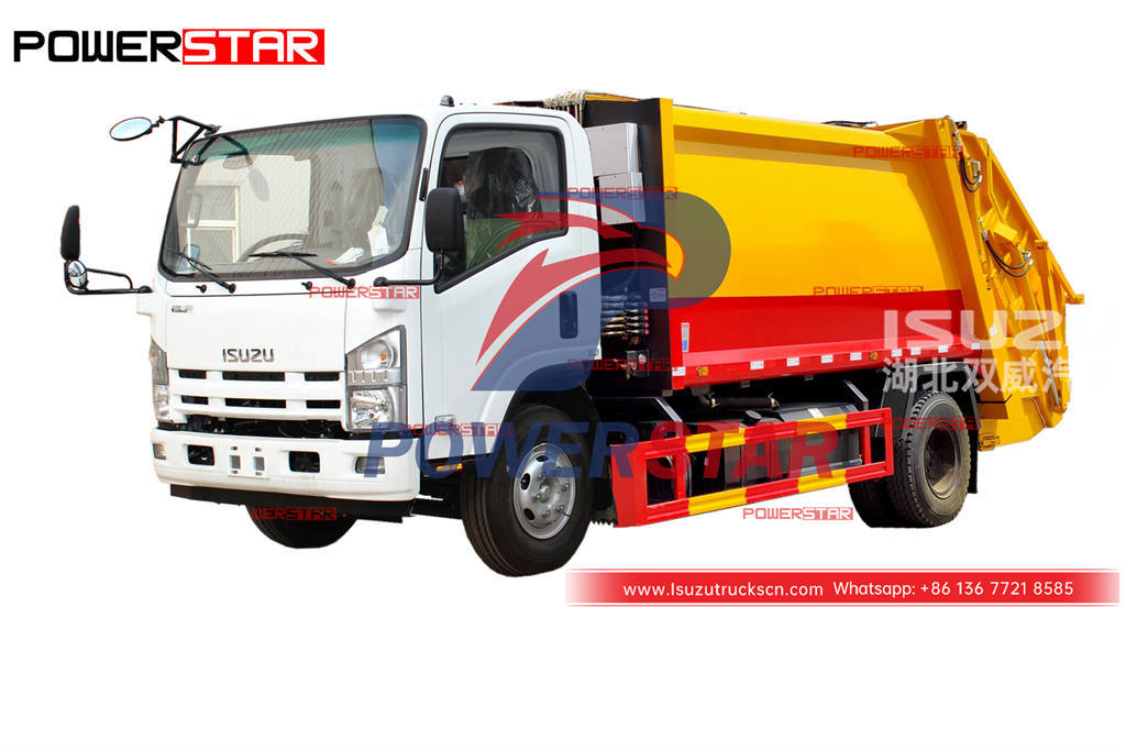 ISUZU 700P 8CBM garbage truck with compactor