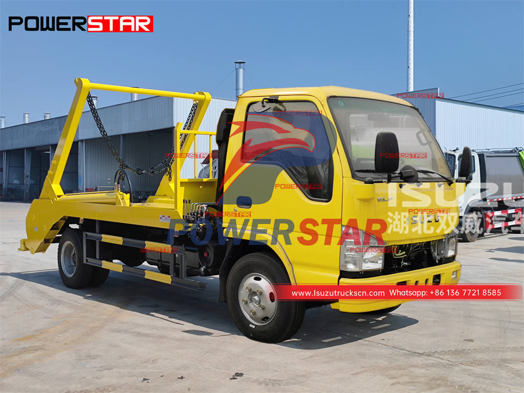 ISUZU ELF 100P 6CBM skip truk untuk dijual