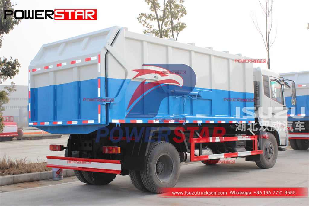 New ISUZU FVR 14CBM docking garbage truck for sale