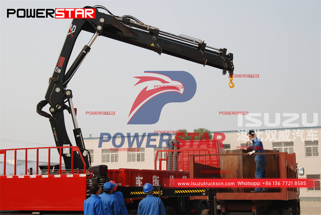 Brand new ISUZU GIGA/VC61 knuckle boom crane truck for sale