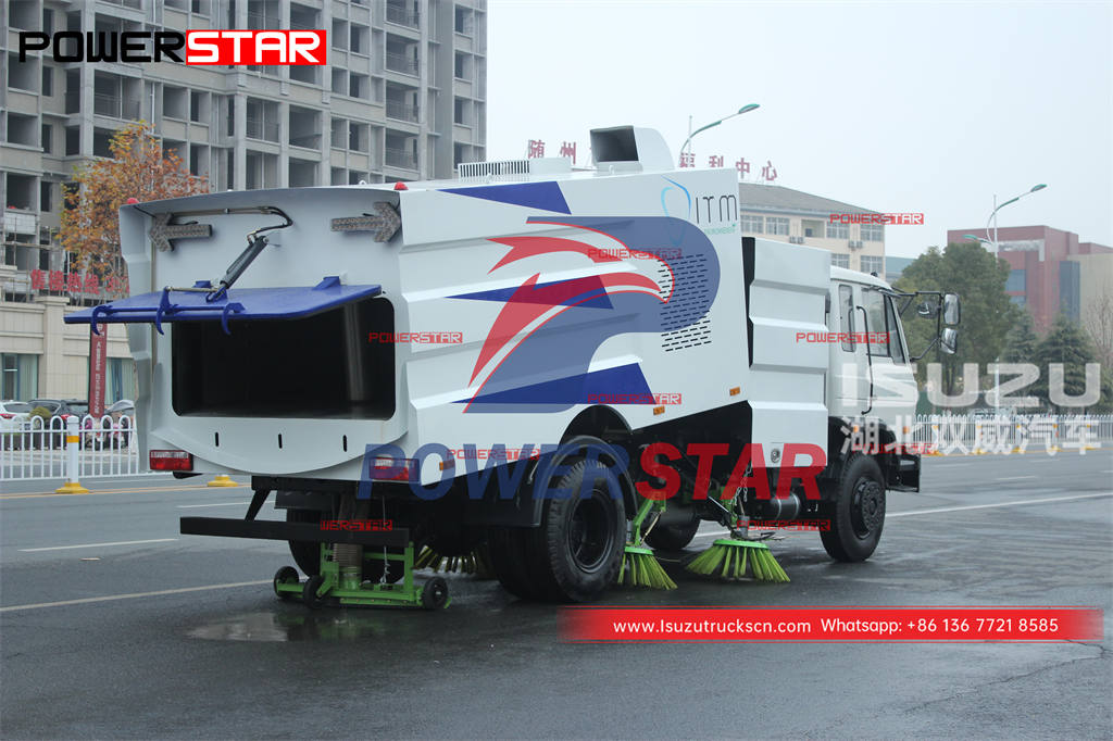 High performance ISUZU FTR/FVR highway street sweeper on sale