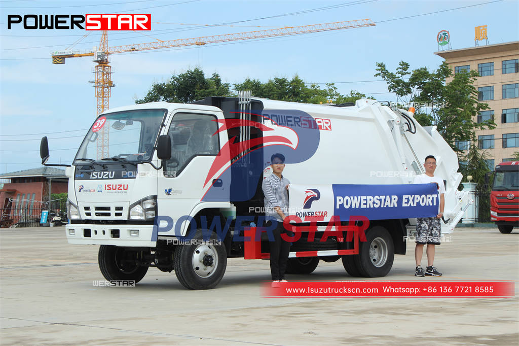 Dijual truk pemadat sampah ISUZU 600P