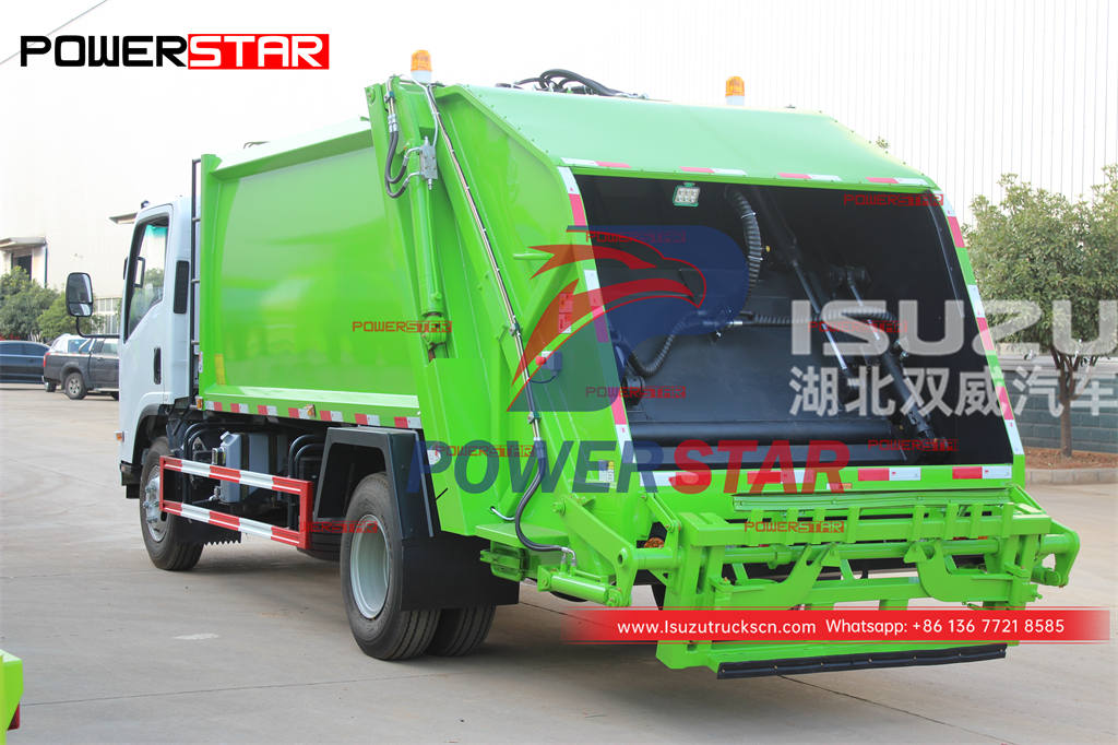 Factory direct sale ISUZU 4Ã—4 off-road compression refuse truck