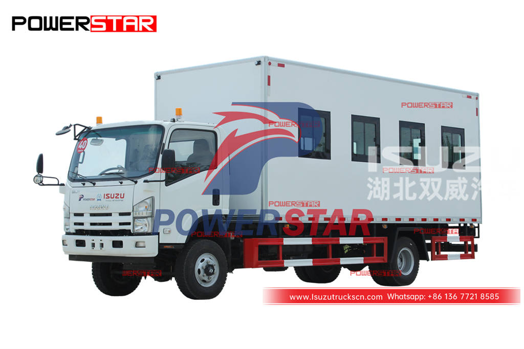 Best price ISUZU 700P 4Ã—4 troop carrier truck for Philippines