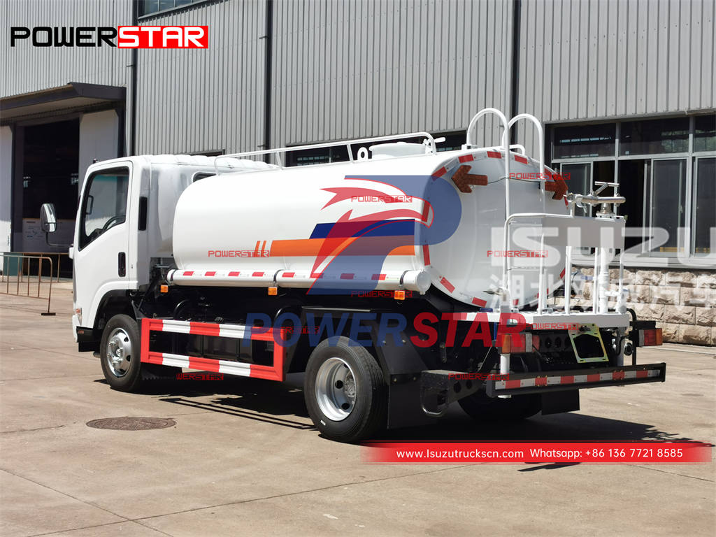 Philippines ISUZU 4Ã—2 / 4Ã—4 potable water tank truck on sale