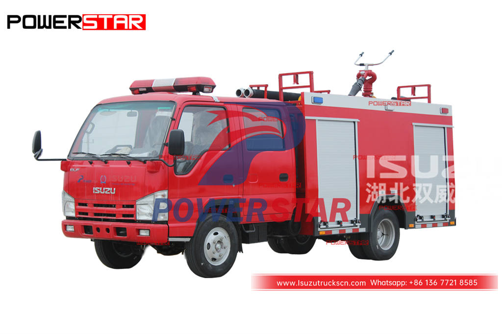 Good price ISUZU ELF 100P 4Ã—4 fire engine for sale