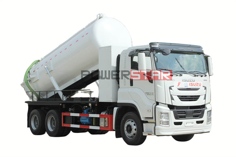 Truk pengisap septik Isuzu giga