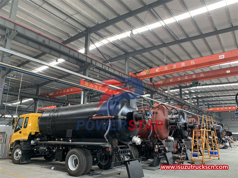 vacuum pump truck factory