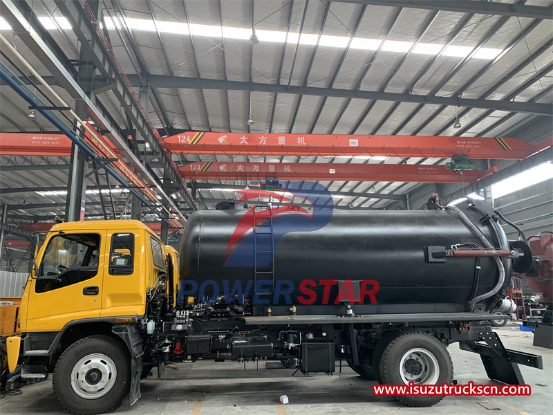 septic pump truck factory