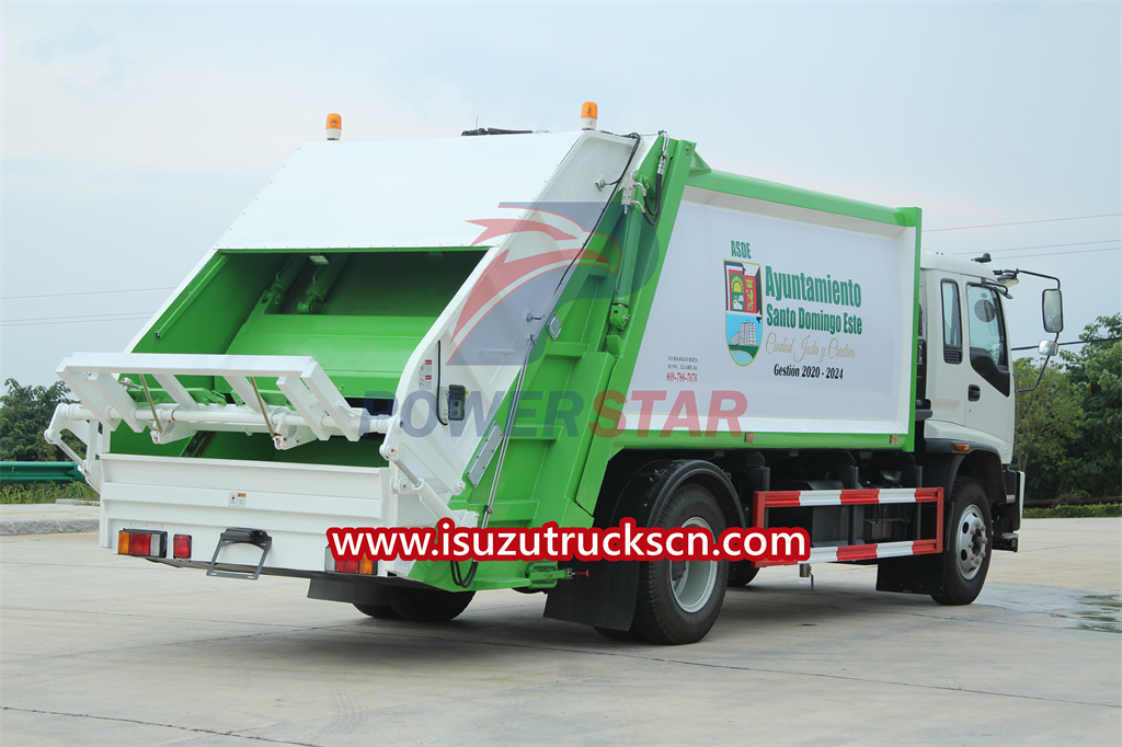 ISUZU FTR 16cbm truk pemadat sampah untuk dijual