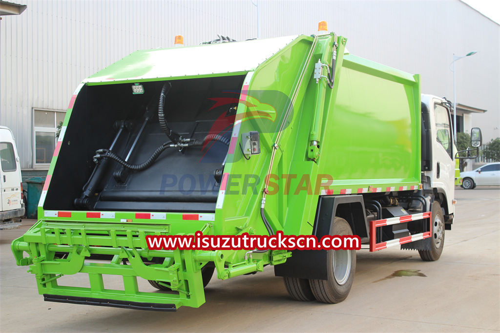 ISUZU NPR 10cbm truk pemadat sampah harga murah