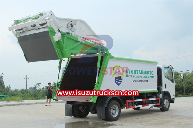 Truk pemadat sampah ISUZU ELF 10000L