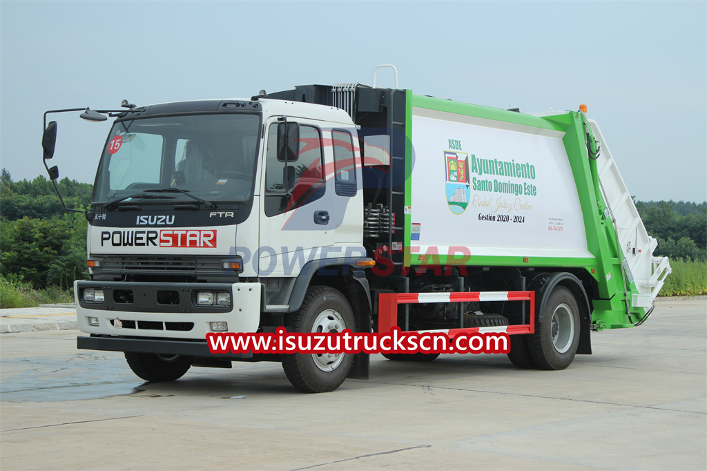 ISUZU FTR 16cbm truk pemadat sampah