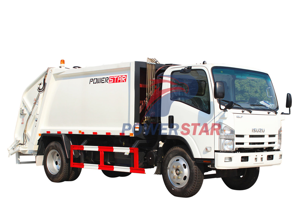 Truk pemadat sampah Isuzu