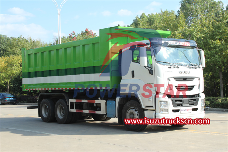 Isuzu dump truck