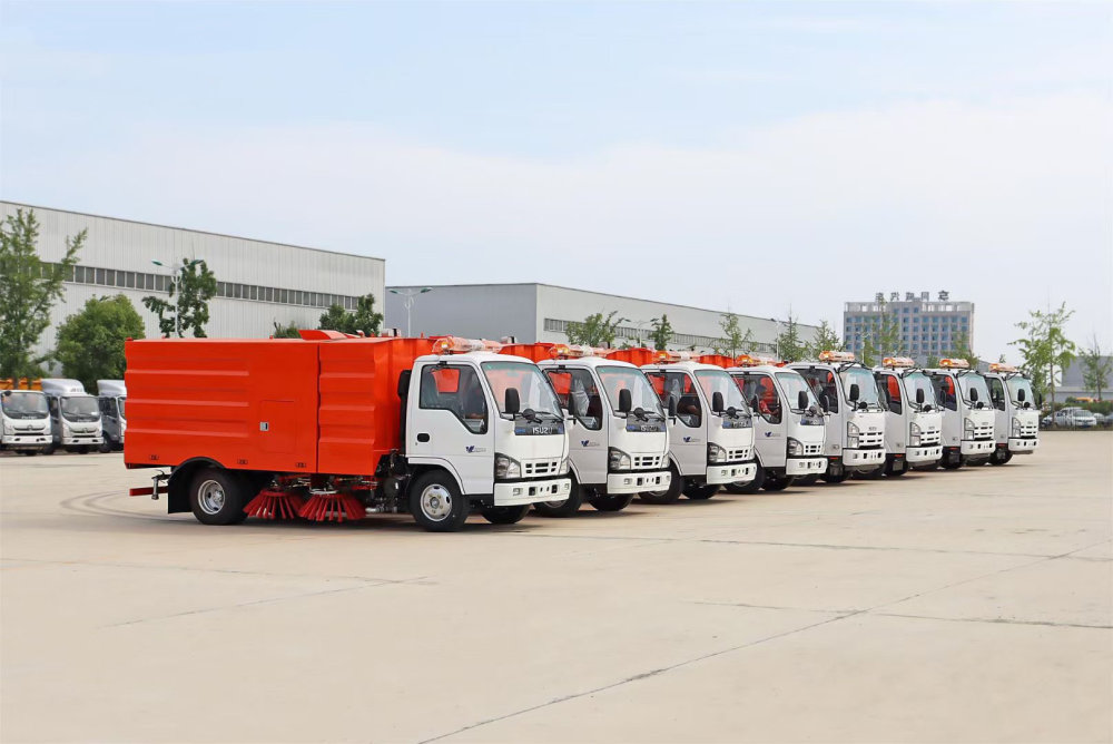 Yemen Mechanical Broom Sweeper Truck Isuzu