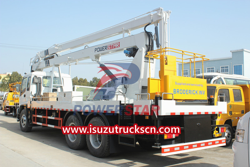 ISUZU 22m bucket truck