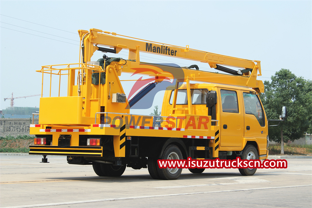 Truk manlifter Isuzu