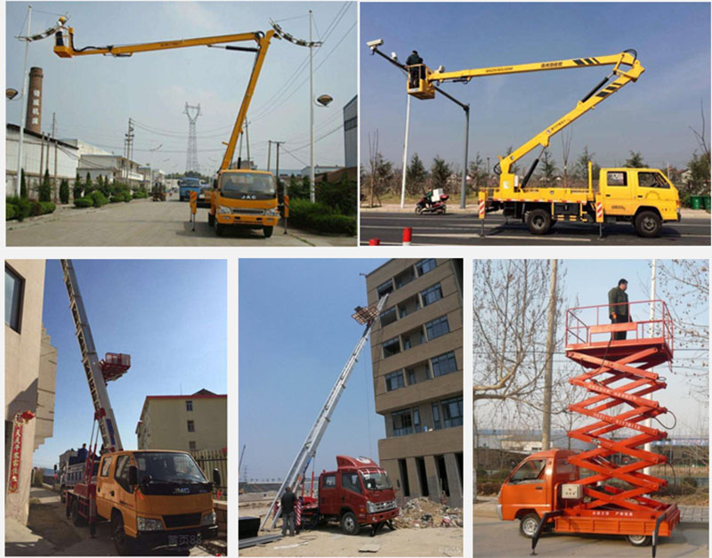 Aerial Lift Manlifter Trucks Isuzu