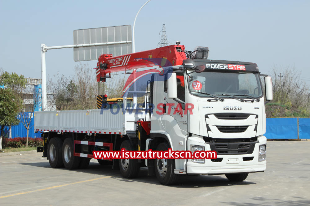 HMDJV GIGA Isuzu 10ton Palfinger Stiff Boom Crane Truck Manufacturer