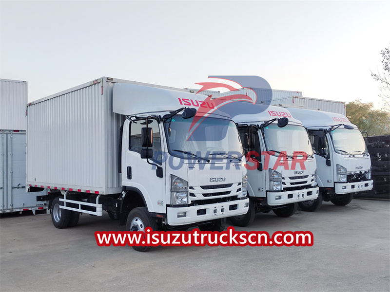 Isuzu 4x4 van truck