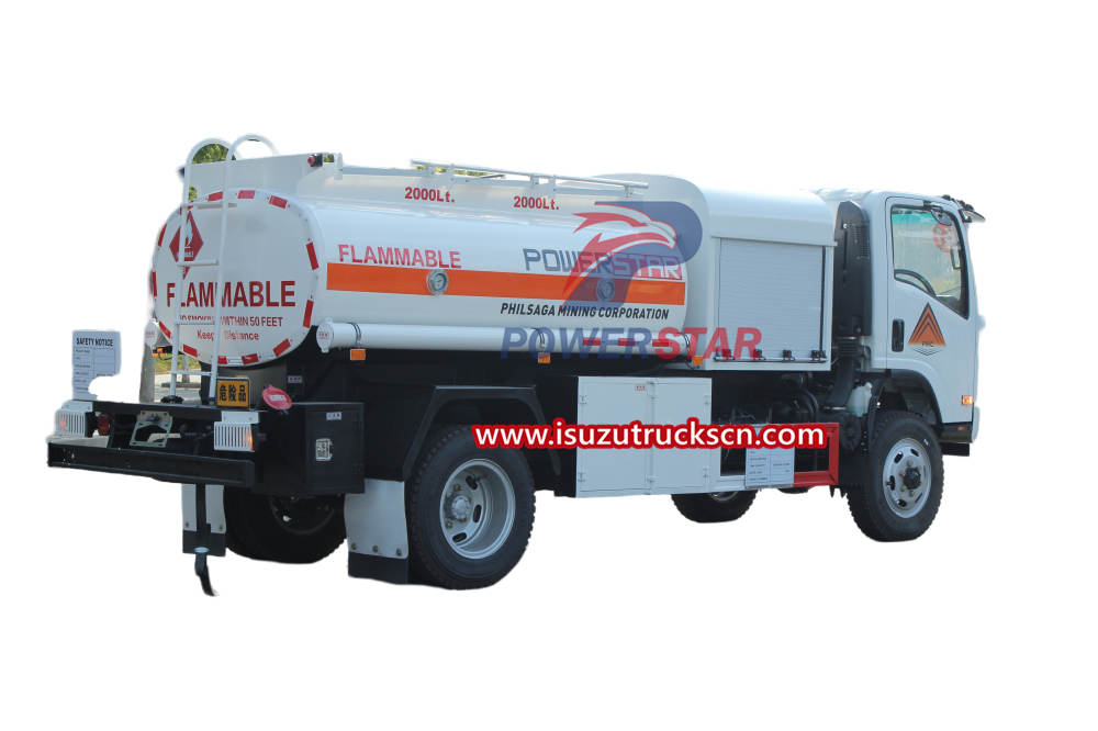 Isuzu All drive Oil Transportation Trucks