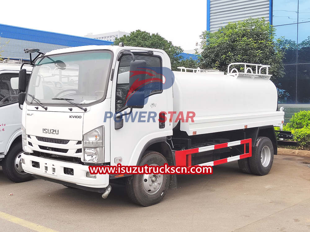 Isuzu Chassis Truck Mounted Water Sprinkler 