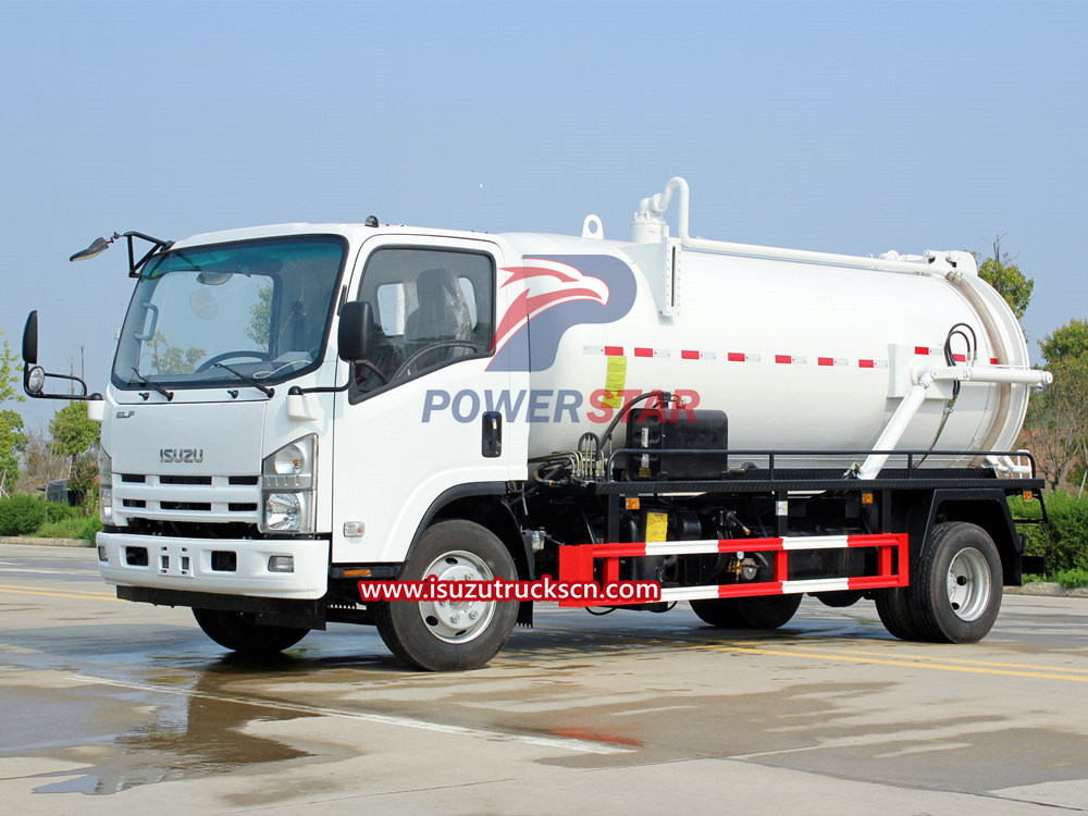 Truk vakum pengisap super Isuzu