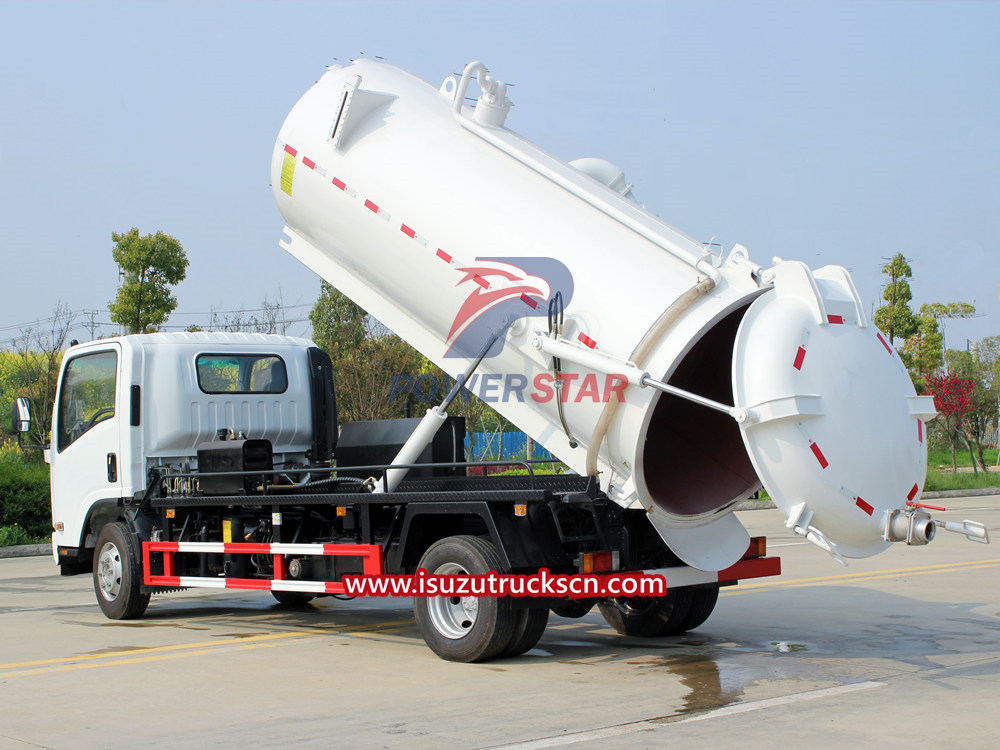 Truk vakum pengisap super Isuzu