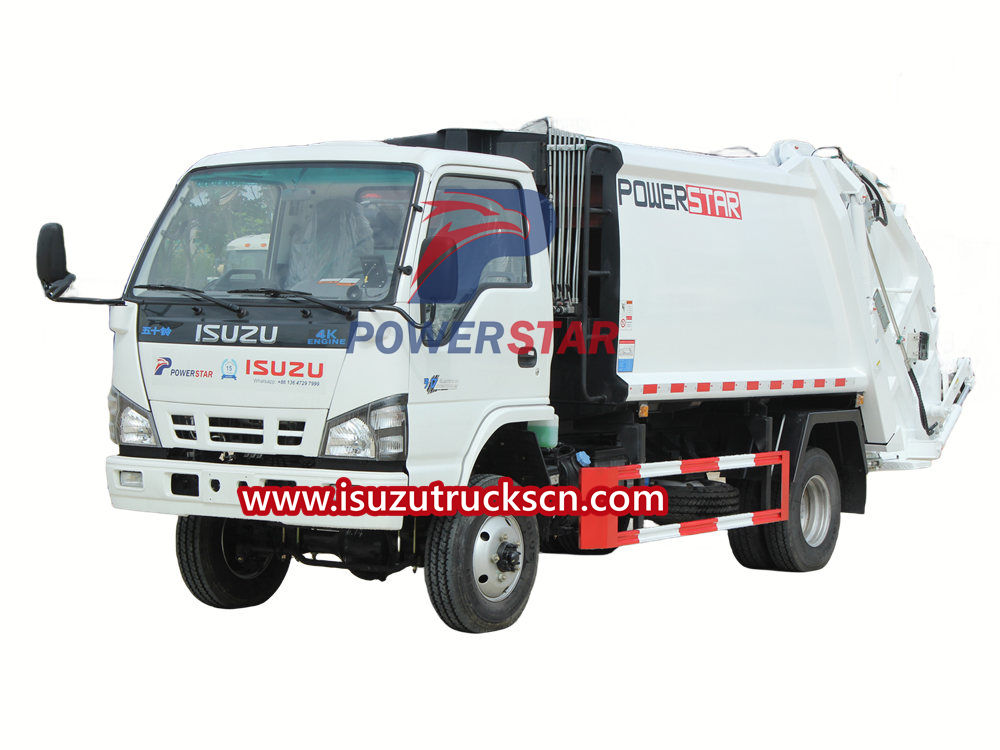 Truk sampah pemadat Isuzu