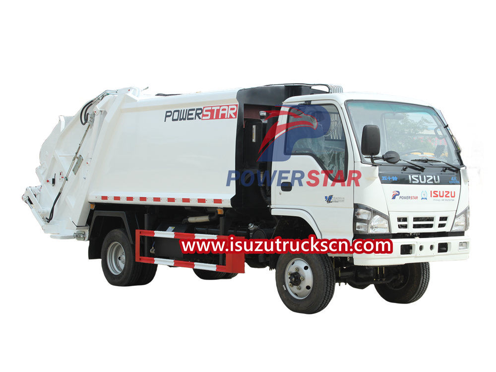 Truk sampah pemadat Isuzu