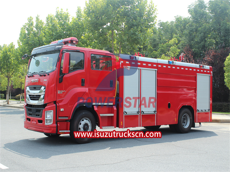 isuzu fire truck