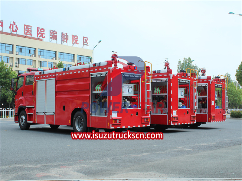 isuzu fire truck