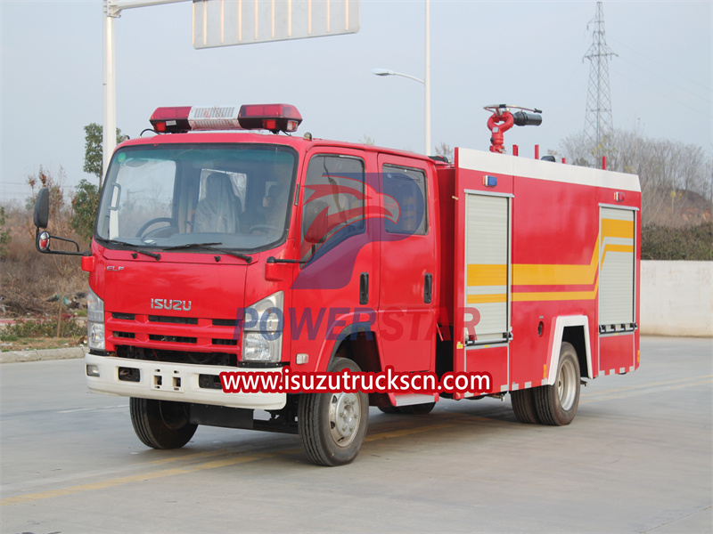 isuzu fire truck