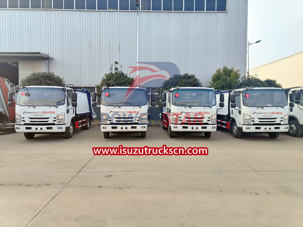 Isuzu menolak truk pemadat