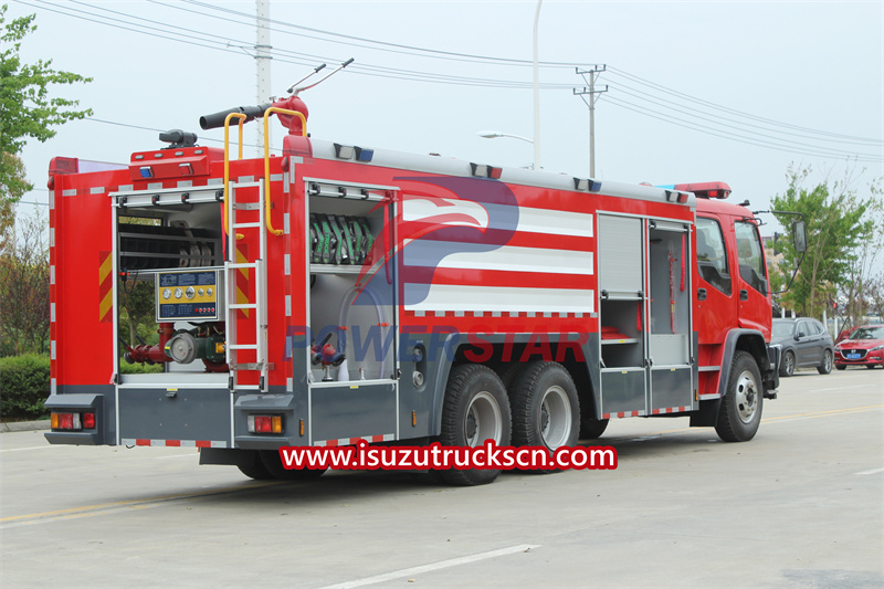 ISUZU FVZ fire truck