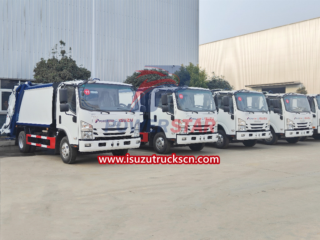 Isuzu menolak truk pemadat