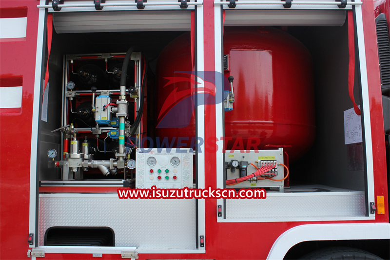 Isuzu Giga fire truck