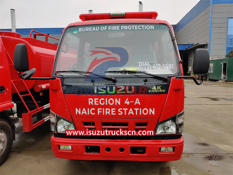 isuzu fire truck