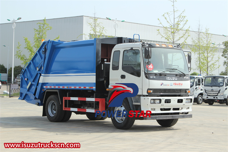 isuzu FVR rubbish compactor 