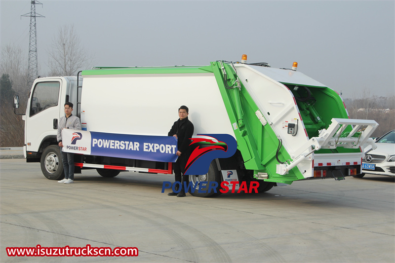 isuzu garbage compactor 