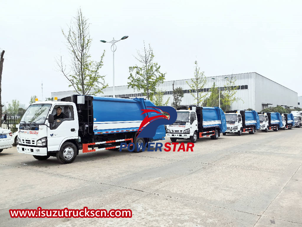 Isuzu menolak truk pemadat