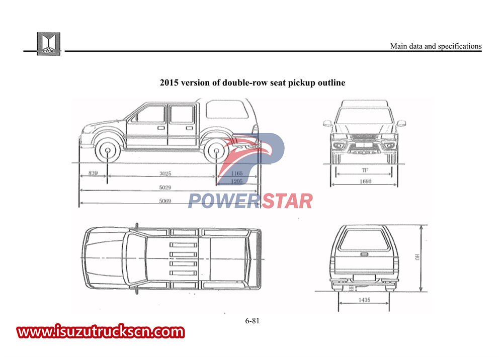 Kendaraan Ringan Seri Pickup Isuzu