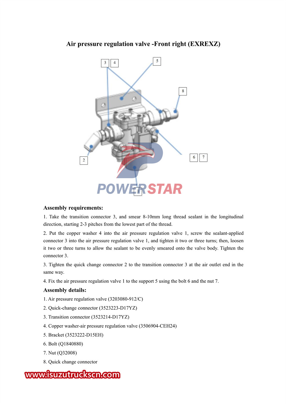 Panduan servis sasis seri Isuzu VC61