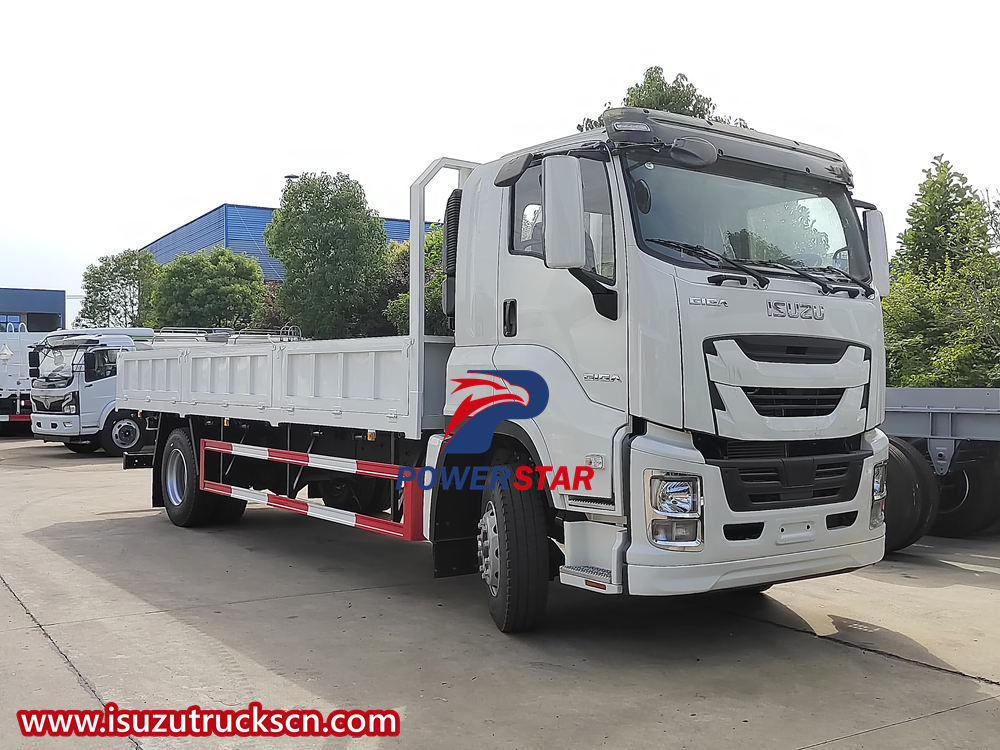 Truk kargo pagar Isuzu