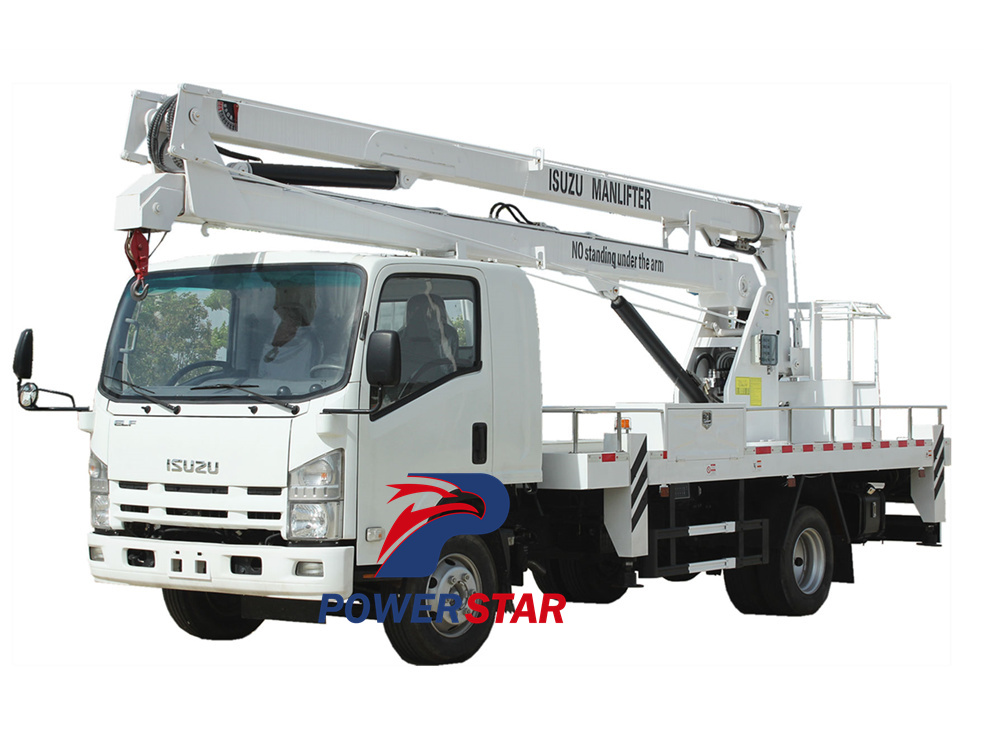 Truk platform udara Isuzu