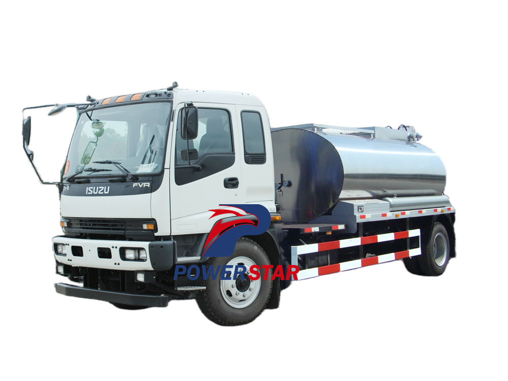 Truk Distributor Aspal Semi Otomatis Isuzu