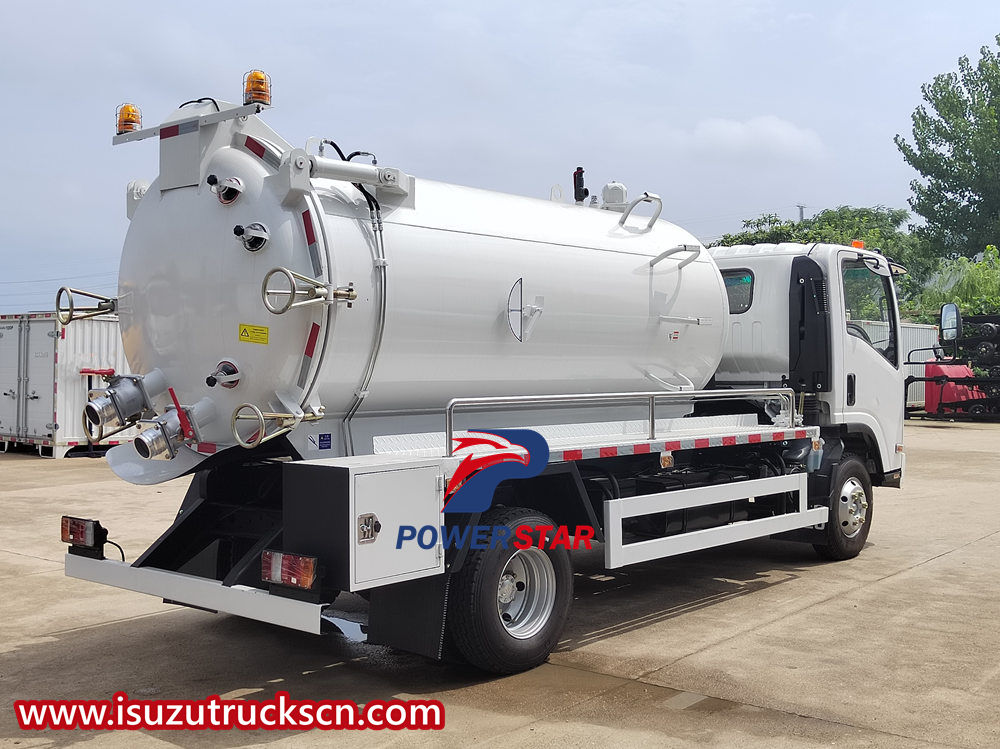 Truk pengisap vakum Isuzu